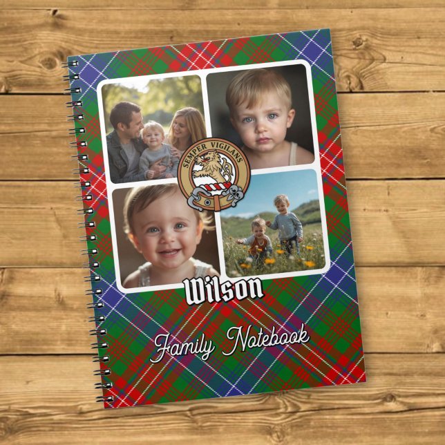 Carnet Collage de photos de la famille Wilson (Créateur téléchargé)