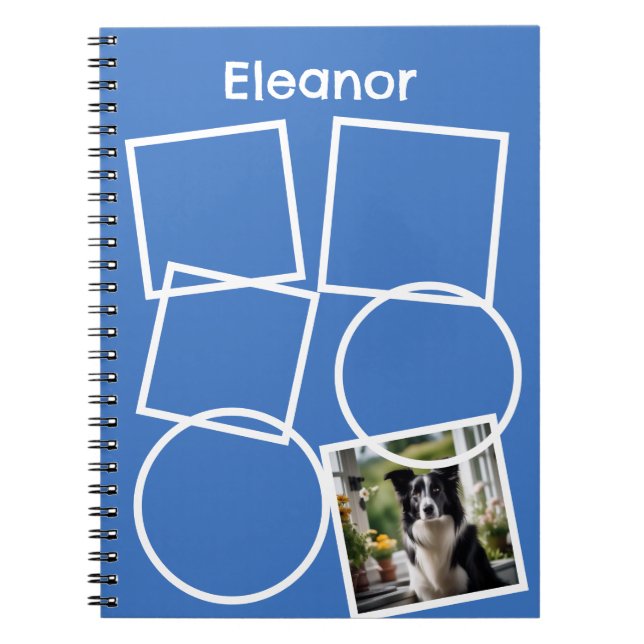 Carnet Collage de photos personnalisé pour enfants Créez  (Devant)