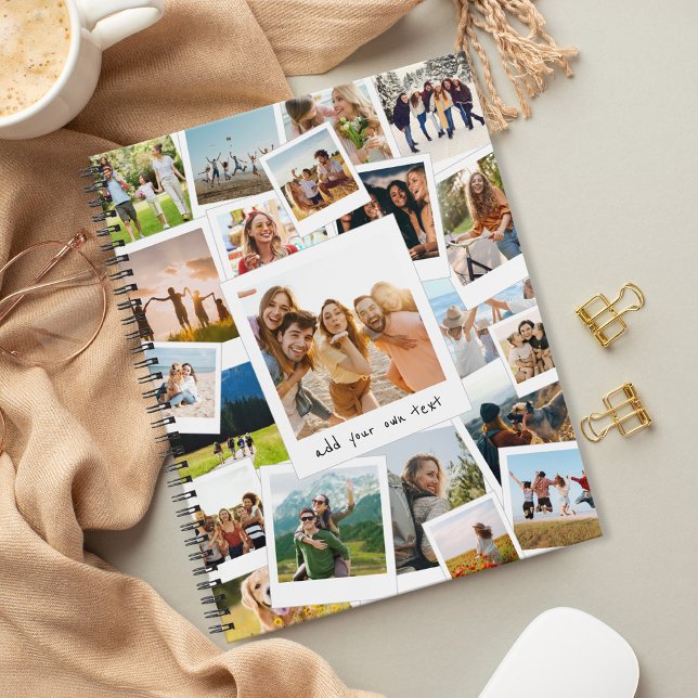 Carnet Collage photo du album photo moderne (Créateur téléchargé)