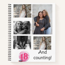 Collage photo personnalisé 5 | 18e anniversaire
