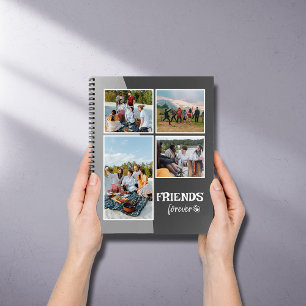 Carnet Collage photo personnalisé d'amis