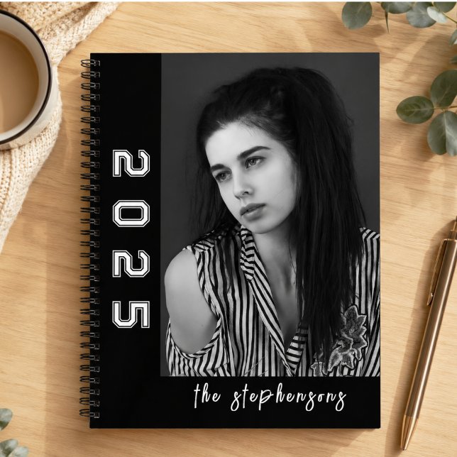 Carnet Collage photo personnalisé Moderne 2 (Modern 2 Photo Collage Personalized Notebook)