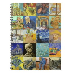 Carnet Collage Van Gogh