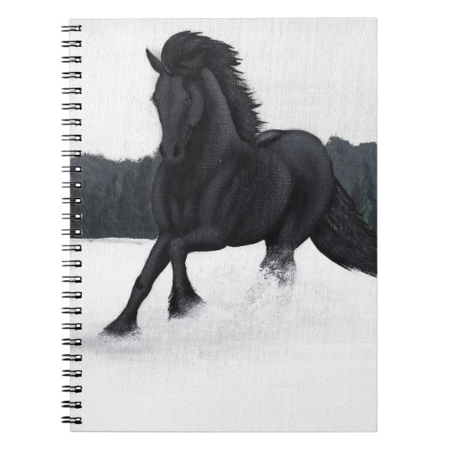 Carnet Collection de cheval de neige (Devant)