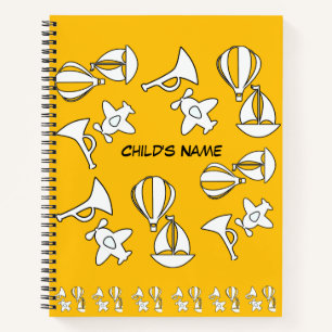 Carnet Collection de jouets personnalisés pour enfants Ja