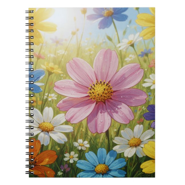 Carnet Collection de motifs floraux doux (Devant)