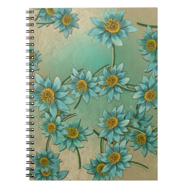 Carnet Collection de motifs floraux doux (Devant)