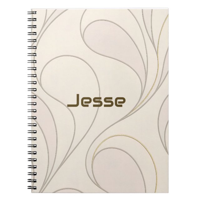 Carnet Collection de motifs modernes de yoga de luxe (Devant)