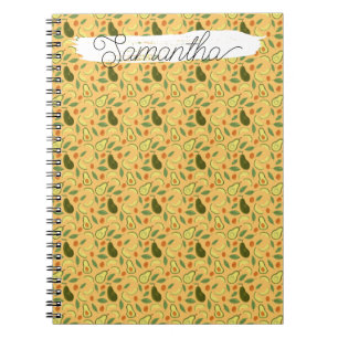Carnet Collection de paniers de fruits - Avocado