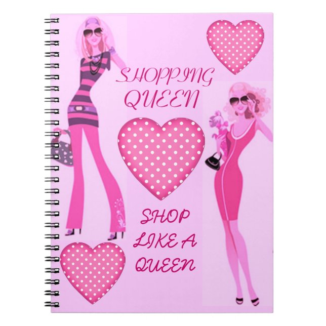 CARNET COLLECTION DE REINE D'ACHATS (Devant)