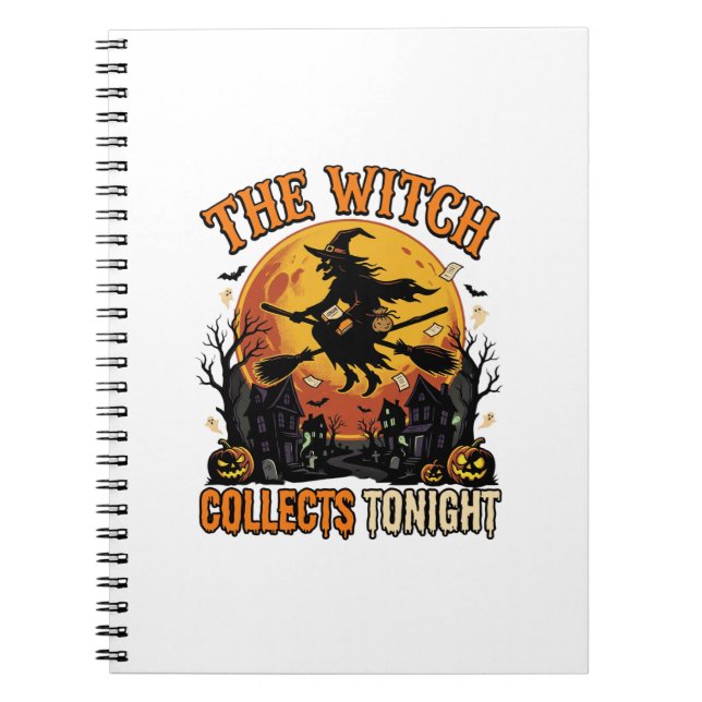 Carnet Collection de sorcière d'Halloween Humour (Devant)