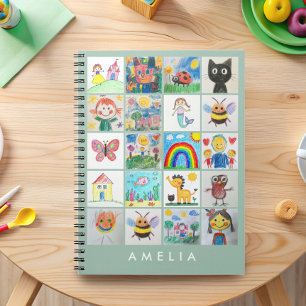 Carnet Collection garde d'art pour enfants 20 dessins