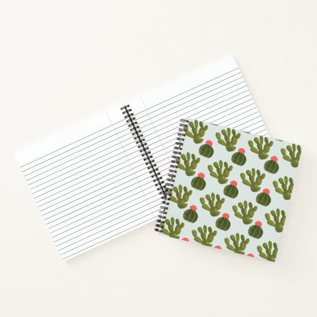 Carnet Collection Llamarama | Motif Cactus mignon (Intérieur)