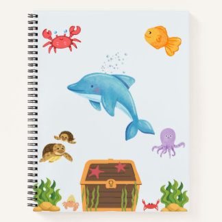 Carnet Collection Mignonne Sous l'Océan