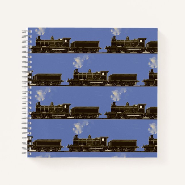 Carnet Collectionneur de trains miniatures (Devant)