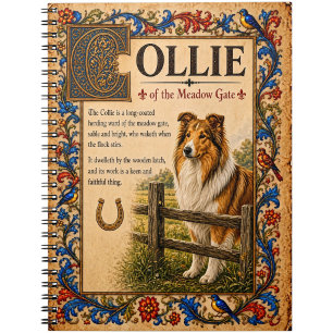 Carnet Collie, Art du Bestiaire Médiéval