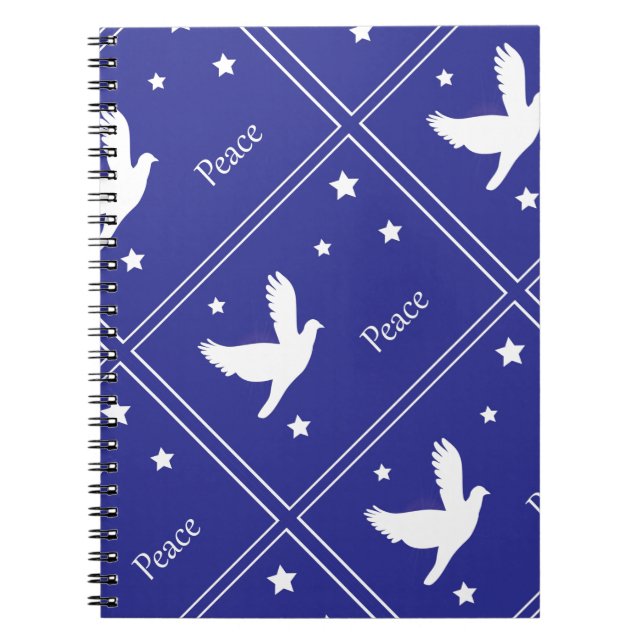Carnet colombe de paix (Devant)