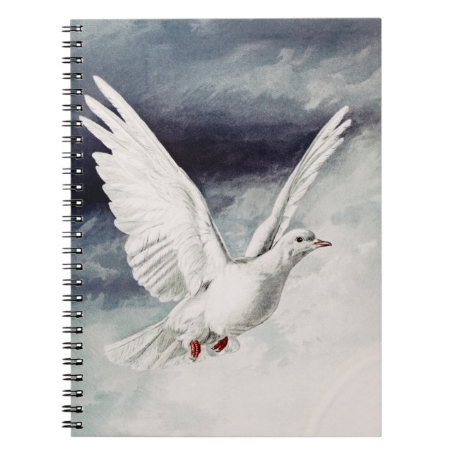 Carnet Colombe du Saint-Esprit Confirmation Religieuse et (Devant)
