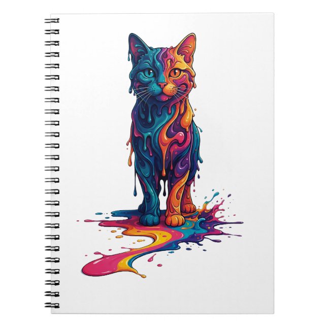 Carnet “Color Cat” Notebook – Creativity (Devant)