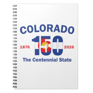 Carnet Colorado 150 l'État du centenaire