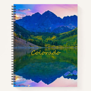 Carnet Colorado Montagnes Rocheuses et le lac