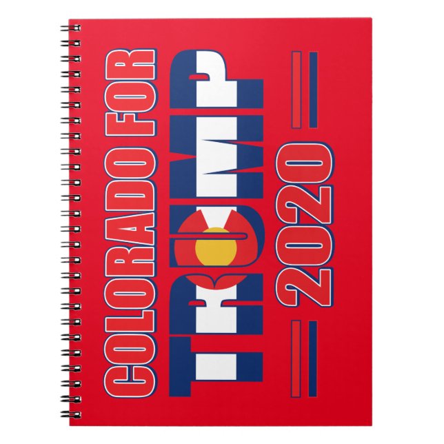 Carnet Colorado pour TRUMP-2020 (Devant)