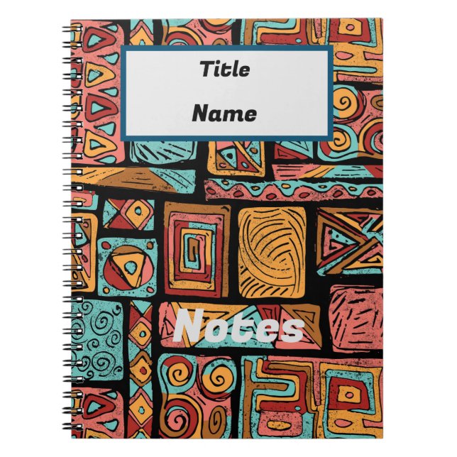 Carnet Colorcube (Devant)