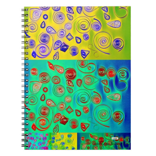 Carnet coloré (Devant)