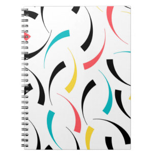 Carnet Coloré, gai, moderne, graphique urbain tendance