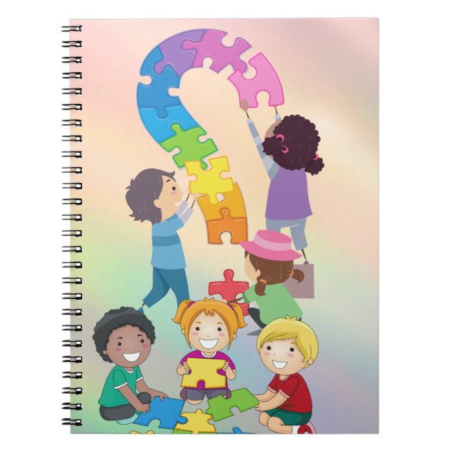 Carnet coloré géant (Devant)