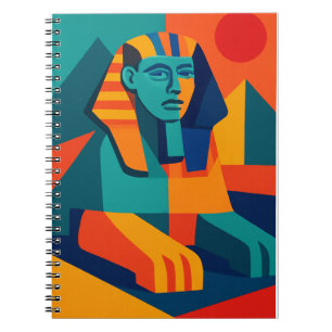 Carnet coloré Pop Art Sphinx