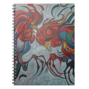 Carnet Coloré Roosters de la ferme
