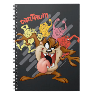 Carnet Coloré "Tantrum" TAZ™