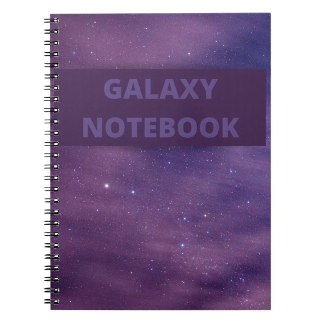 Carnet Colorful Galaxy Notebooks (Devant)