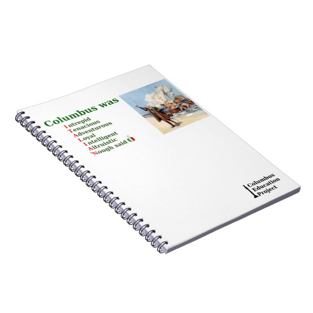 Carnet Columbus était ITALIEN (Côté Droit)