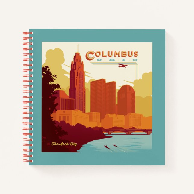 Carnet Columbus Ohio | Arch City (Devant)