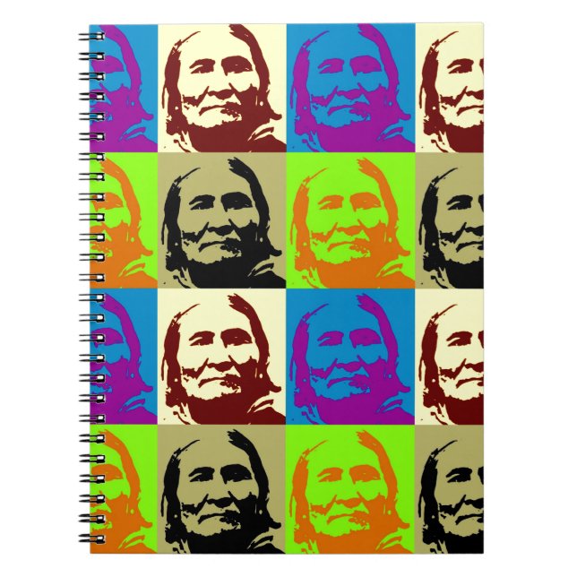 Carnet Combattant de la liberté Pop Art Geronimo (Devant)