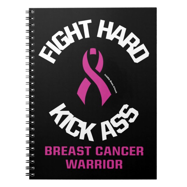 Carnet Combattre Dur...Cancer Du Sein (Devant)