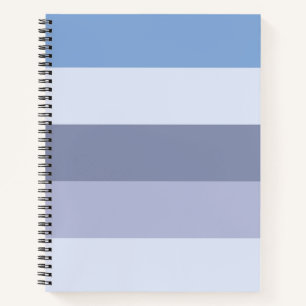 Carnet Combinaison de cinq couleurs