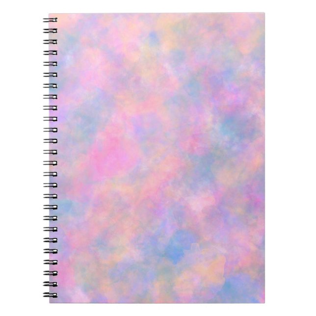 Carnet Combinaison géniale de couleurs pastel (Devant)