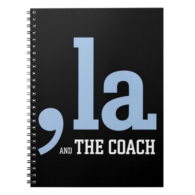 Carnet Comma La Kamala Harris Tim Walz Coach 2024  (Devant)