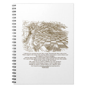 Carnet Comme Un Grand Jeu D'Échecs De Chess Wonderland