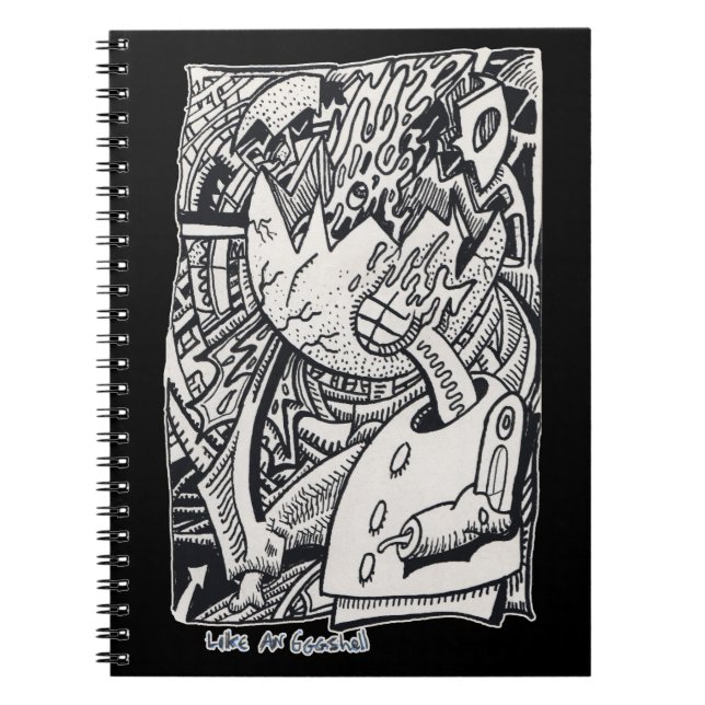 Carnet Comme une coquille d'œuf (Devant)