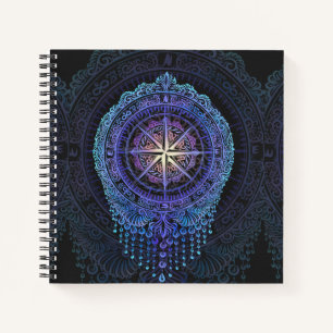 Carnet Compas céleste Mandala