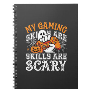 Carnet Compétences de jeu Halloween sont un contrôleur fa