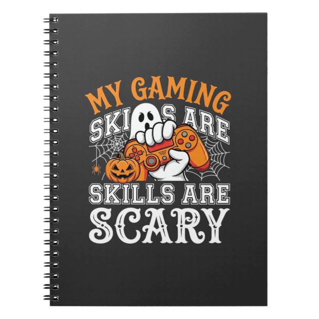 Carnet Compétences de jeu Halloween sont un contrôleur fa (Devant)