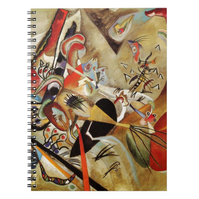 Carnet Composition Abstraite de Kandinsky (Devant)