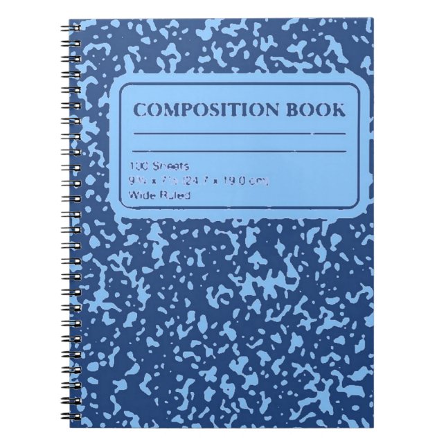 Carnet Composition Book (Devant)
