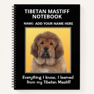 Carnet Composition du Mastiff tibétain