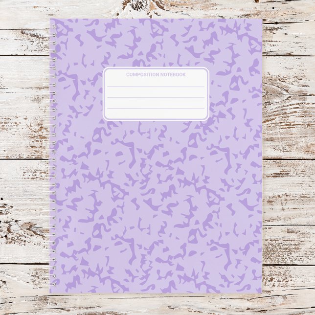 Carnet Composition esthétique de marbre pastel doux (Créateur téléchargé)